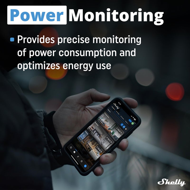Shelly Dimmer 0/1-10V PM Gen3 | WiFi Smart Dimming with Power Monitoring | Home Automation | Compatible with Alexa & Google Home | iOS Android App | No Hub Required - Image 5
