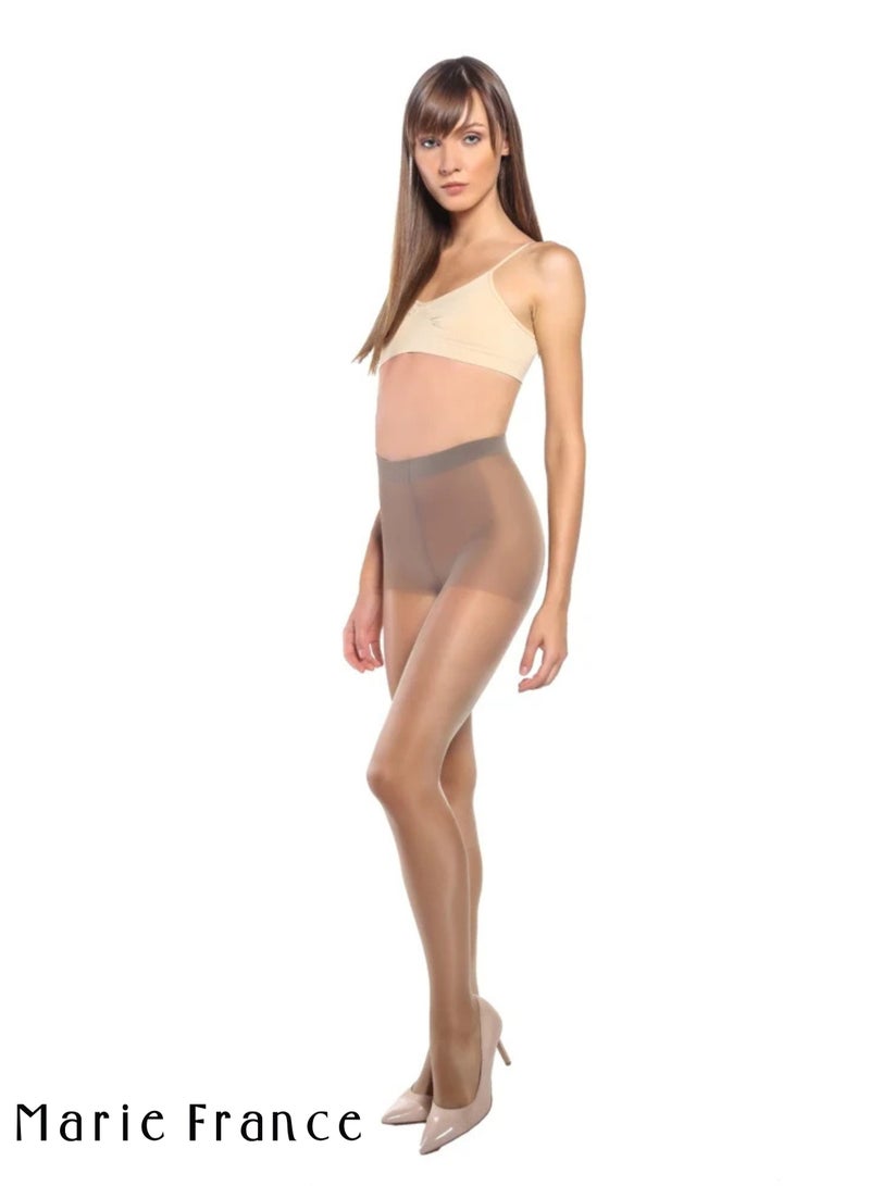 Marie France Seta 15 Denier Sheer Tights - Premium Quality Tights for Women - Image 1