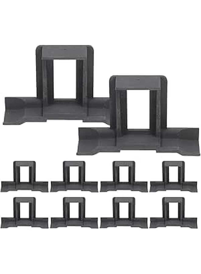 35mm Solar Panel Drainage Clips 20pcs Water Guide and Debris Removal for Outdoor PV Array - Image 1