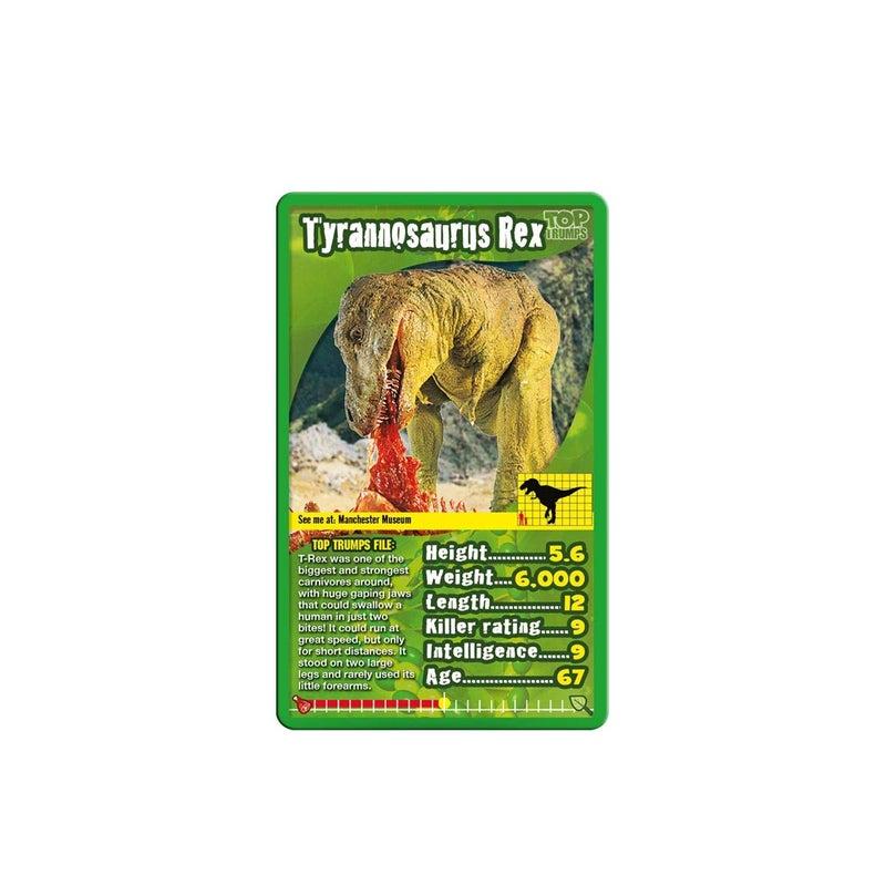 Top Trumps Dinosaurs Classics Card Game, Learn About The Tyrannosaurus Rex, Stegosaurus, Giganotsaurus in This Educational Pack, Gift and Toy for Boys and Girls Aged 6 Plus - Image 2