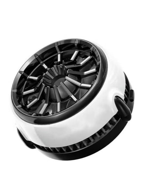ELTRAZONE CX03 2-in-1 Phone Cooler with Wireless Fast Charging, Qi-Enabled Cooling Pad for iPhone and Android, Overheating Protection, Portable Heat Sink for Gaming, Streaming, and High-Performance Use