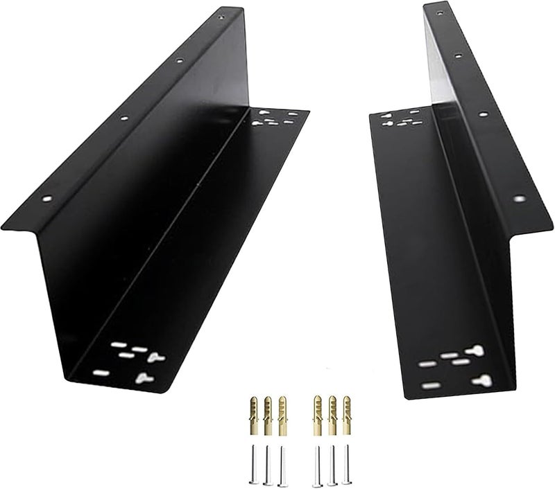 Skywin TidyFriend Cash Register Stand Brackets, 18 in Cash Drawer Under Counter Mount Brackets, Heavy Duty Steel Mounting Brackets for Square Cash Drawer, Brackets for Cash Drawer Under Counter - Image 1