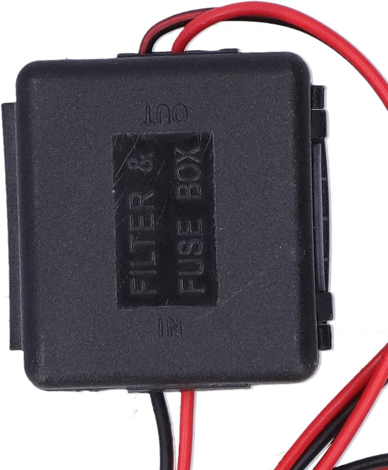 Keenso 24V to 12V Power Converter Voltage Transformer with BuiltIn Filter for Car Truck Bus Parking Camera 12V Electronics Voltage Regulator  - Image 5