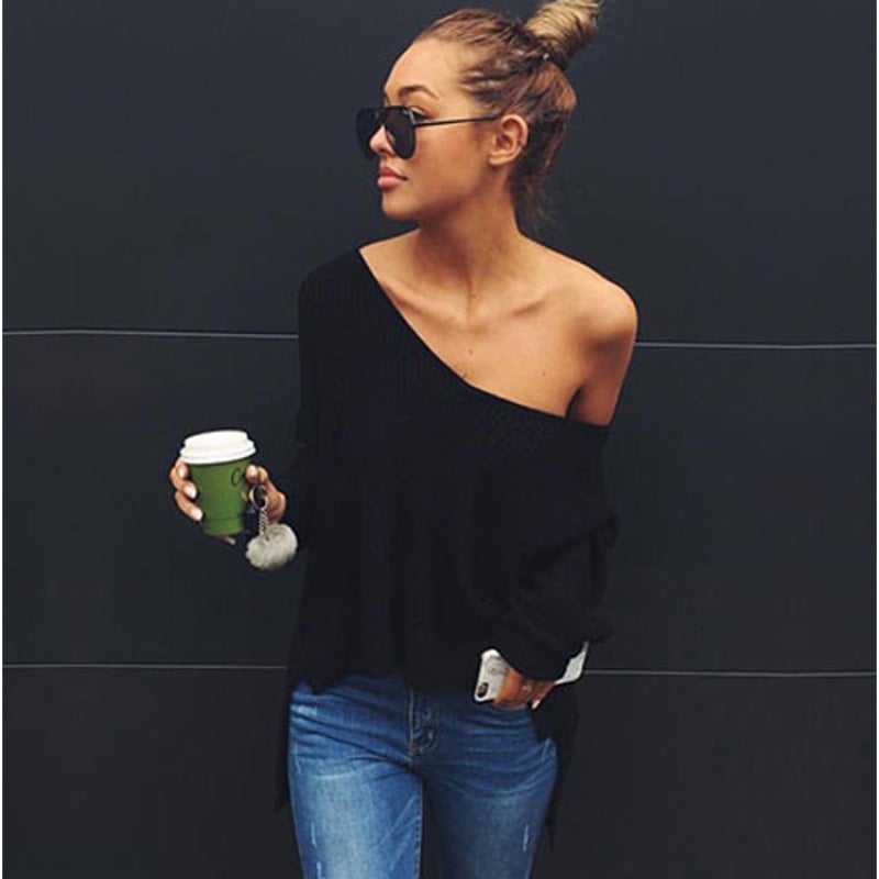 Solid Color Long Sleeve Shirt Made From Fine Fabric - Soft Comfortable Wear-Resistant Body Fit Top For Stylish Personality - Image 3