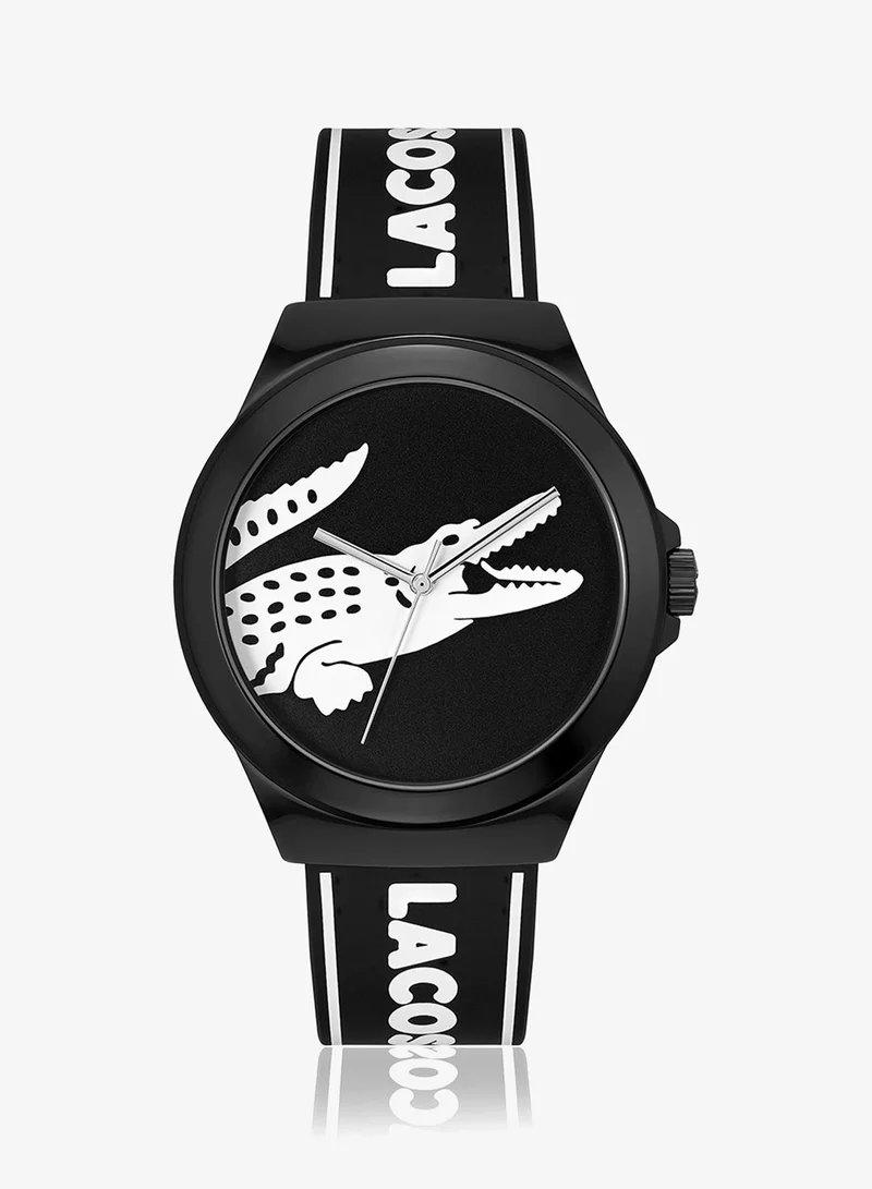 Neocroc Collection Analog Quartz Watch For Men With Black Silicone Bracelet - 2011185