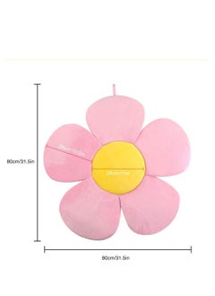 Gonice Baby Bath Flower Support, Floating Soft Infant Bath Anti-Slip Pillow Lounger Newborn Pad Tub Cushion (Color : Pink)  - Image 2