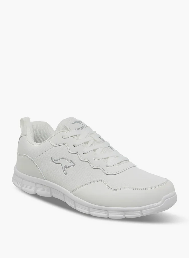 كانغاروس Women's Panelled Lace-Up Sports Shoes