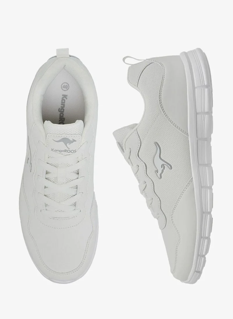 kangaROOS Women's Panelled Lace-Up Sports Shoes