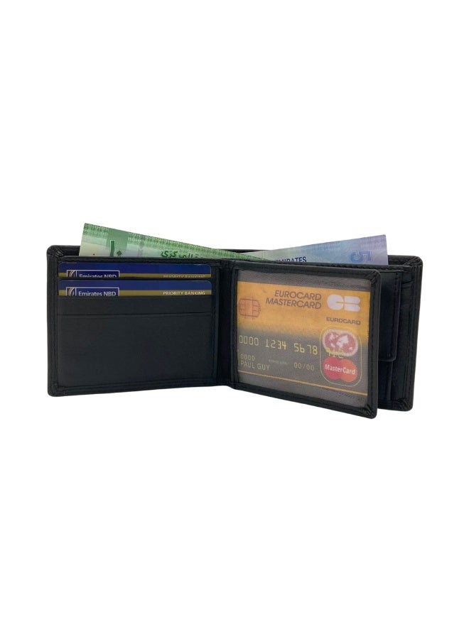 LAVERI LEATHER Antq Smooth Leather Wallet With Inside Leather Lining - Image 4