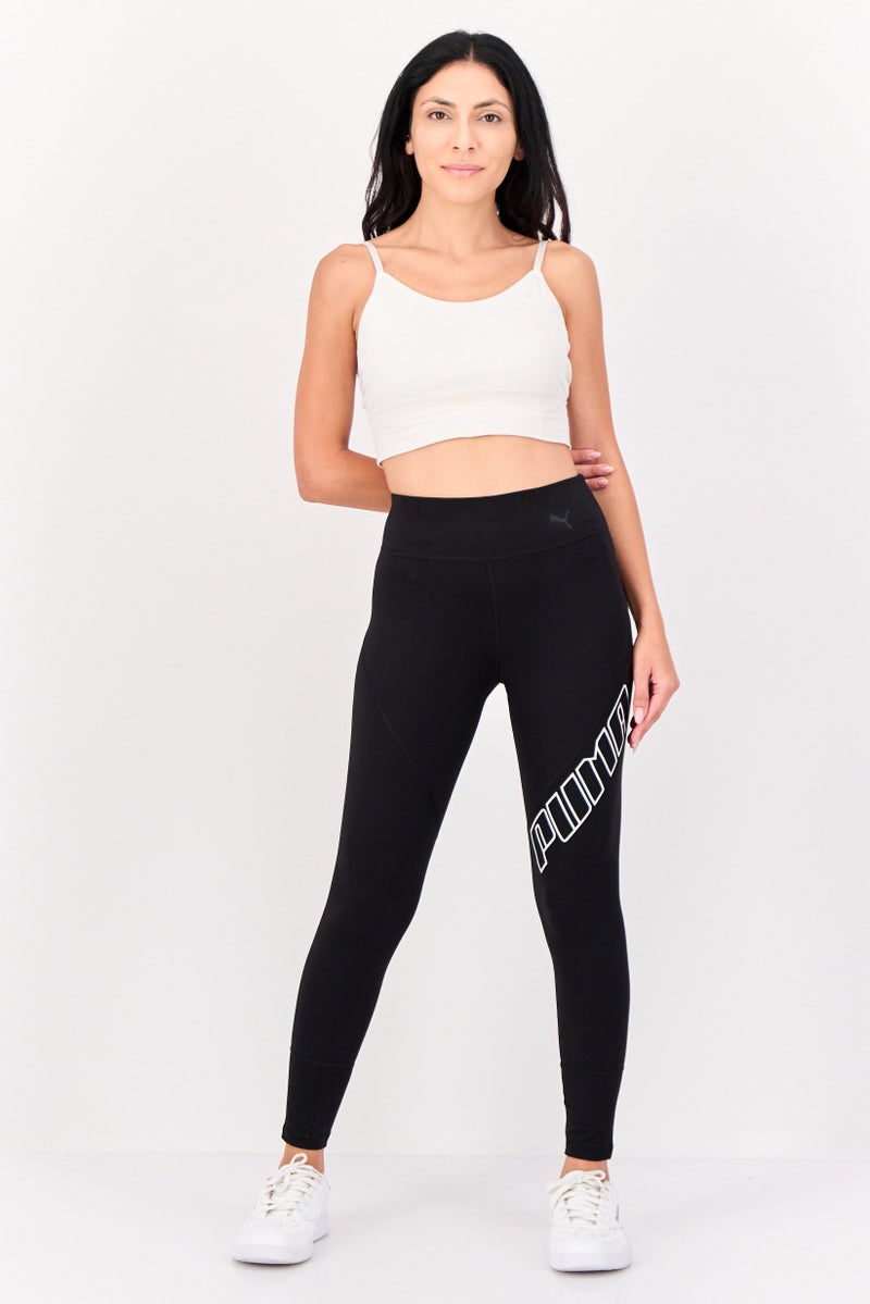 PUMA Women Sportswear Fit Training Leggings, Black - Image 4
