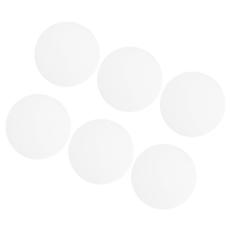 6pcs Lampshade Diffuser Round Diffuser for Drum Lampshades Pendants Light Pendants Light DIY Light Shield White 99MM - Image 1