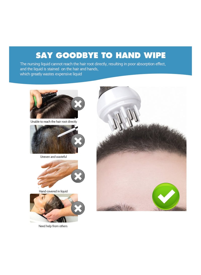 Y&D Massage Comb for Scalp, Oil Rollerball Scalp Applicator Head Medicine Fluid Brush Application  - Image 4