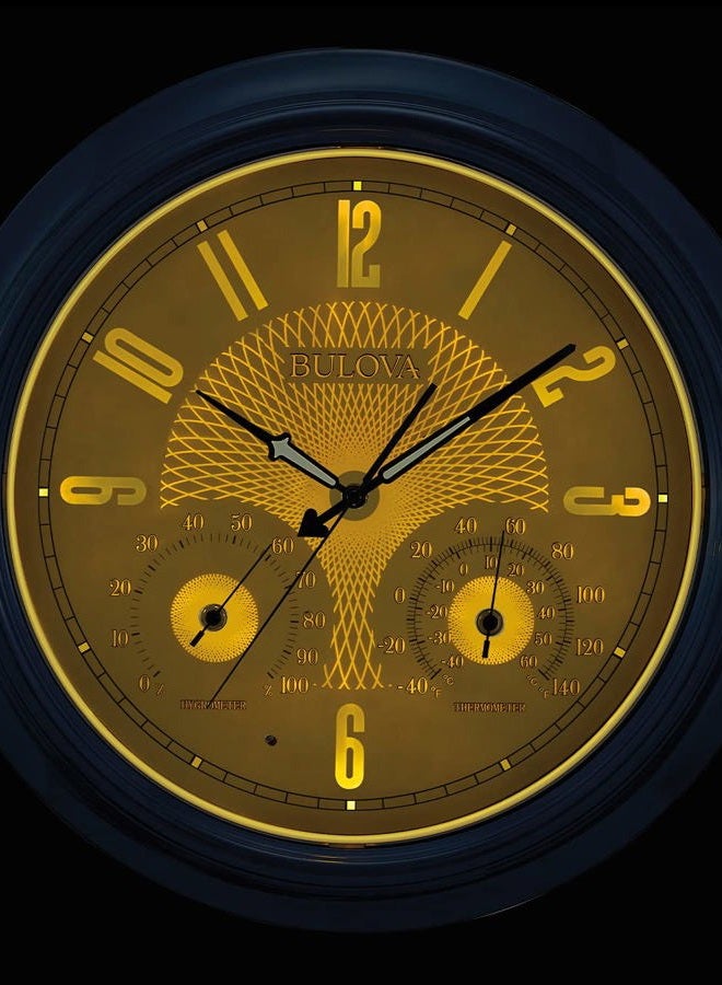 Bulova Clocks Model C4885 Tiverton, Royal Blue - Image 2