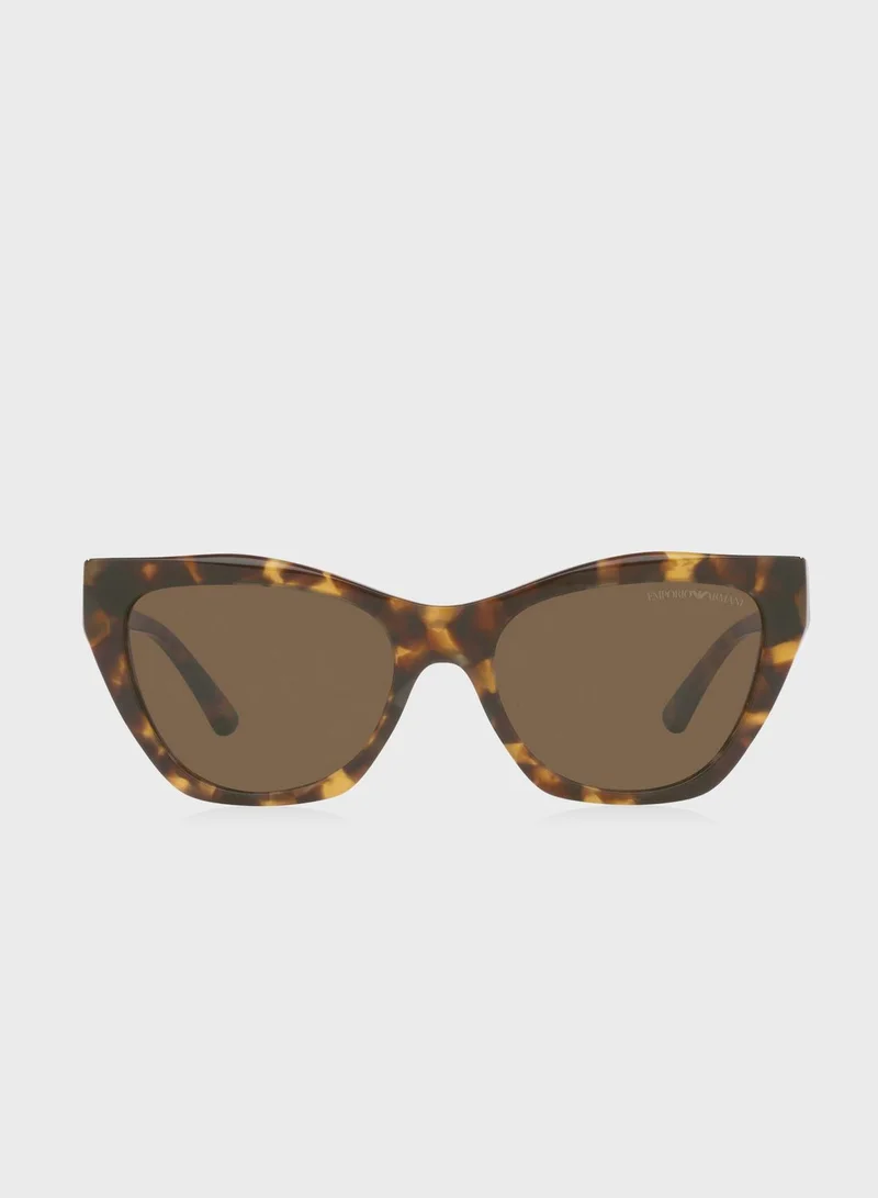 EMPORIO ARMANI 0Ea4176 Cat Eye Sunglasses