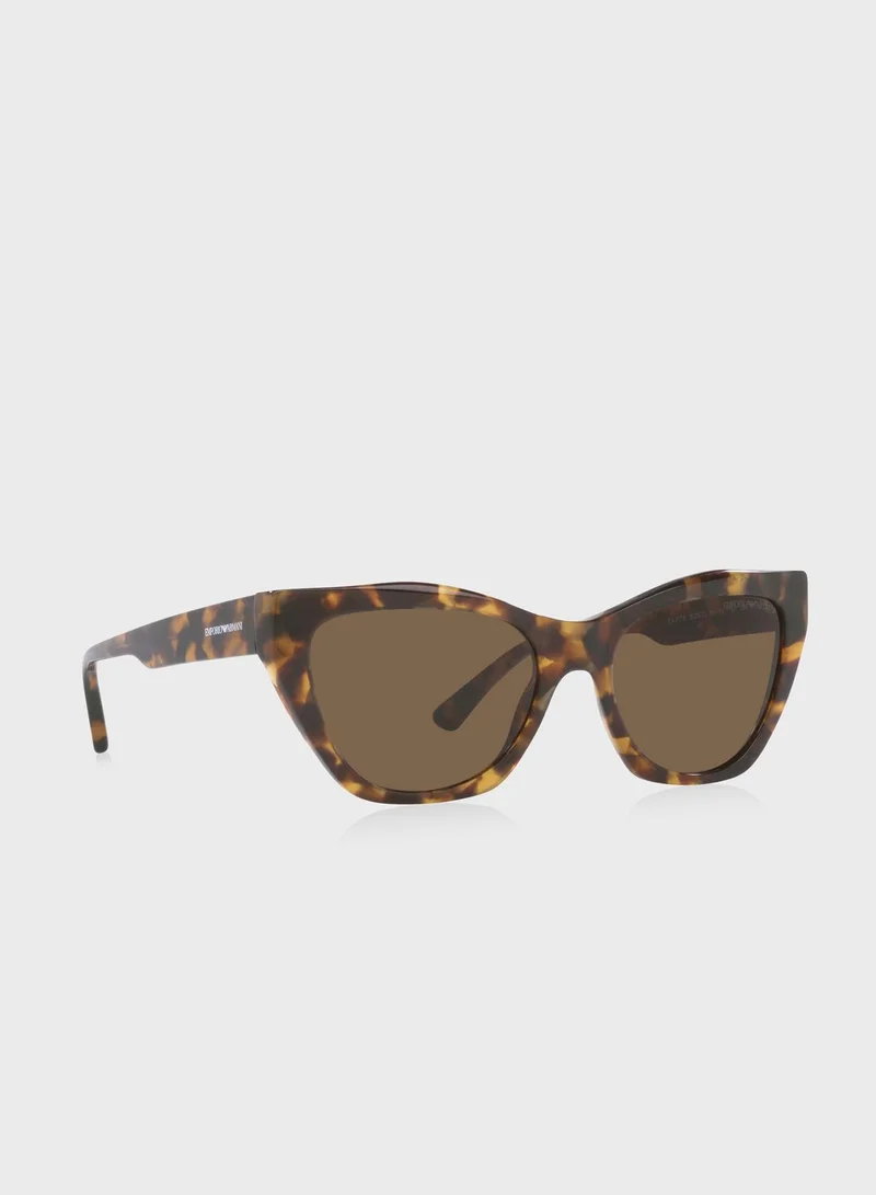 EMPORIO ARMANI 0Ea4176 Cat Eye Sunglasses