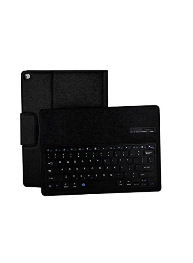 NIBEMINENT Protective Case Cover With Bluetooth Keyboard For Apple iPad Pro Black  - Image 4