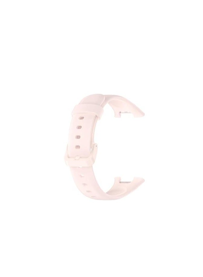 Watch Silicone Band Compatible with Xiaomi Mi Band 7 Pro - Silicone Wristband Bracelet Pink - Image 1