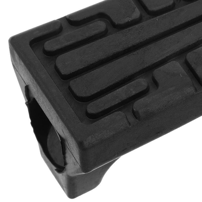 Anti Slip Motorcycle Front Foot Pegs Rubber Footrest Pair Universal Fit - Image 4