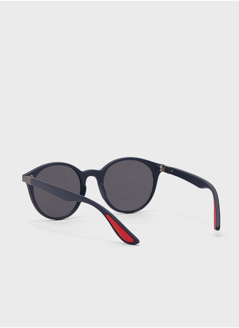 Robert Wood Polarized  Round Sunglasses  - Image 2