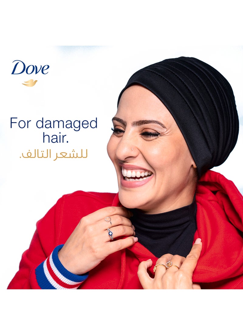 Dove شامبو إصلاح مكثف تالف لشعر يبدو صحيًا - Image 3