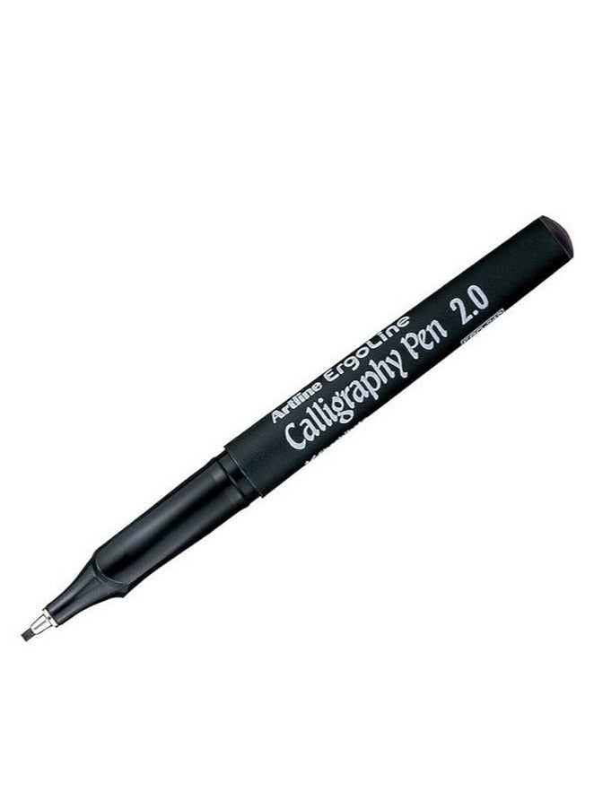 Ergoline Calligraphy 2.0mm Pen - Black