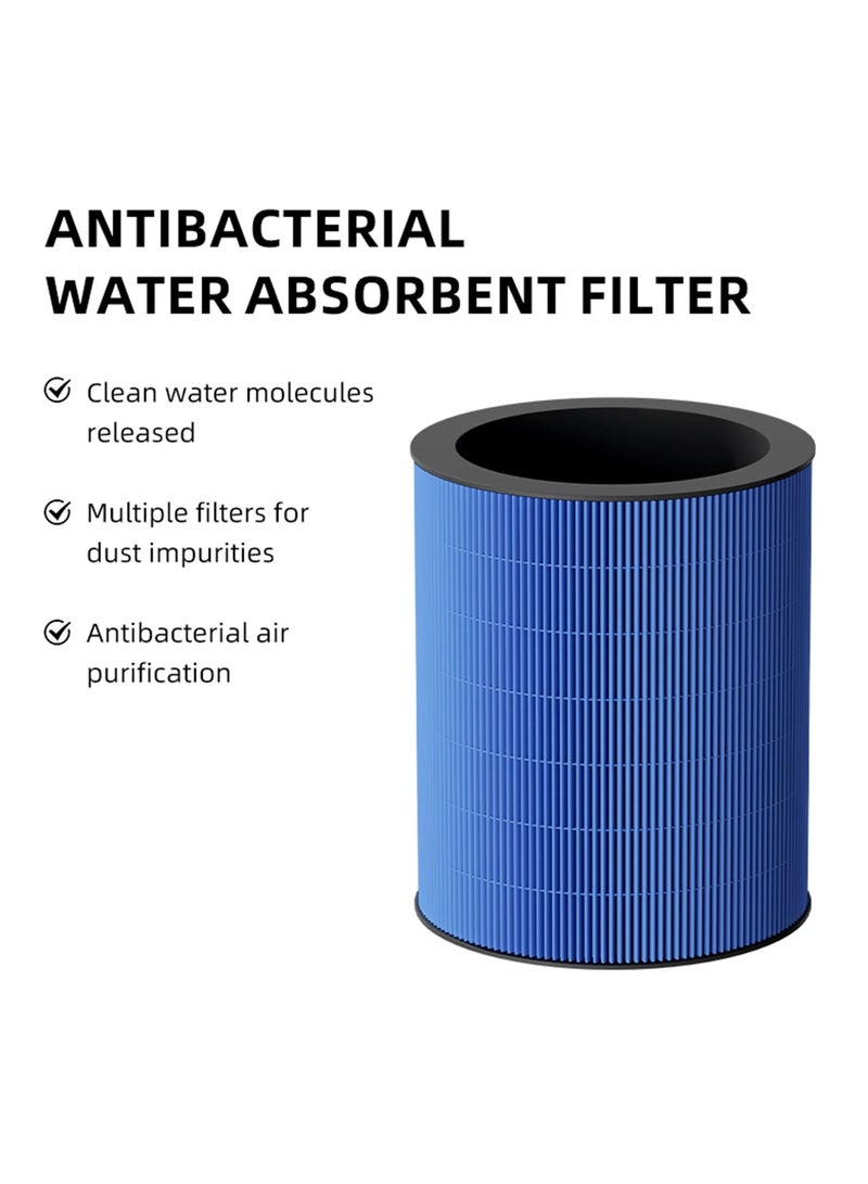 RUKYU 4L Mist-free Humidifier Antibacterial Water-absorbing Filter, Air Purifier Filter, Multiple Filters For Dust And Impurities - Image 1