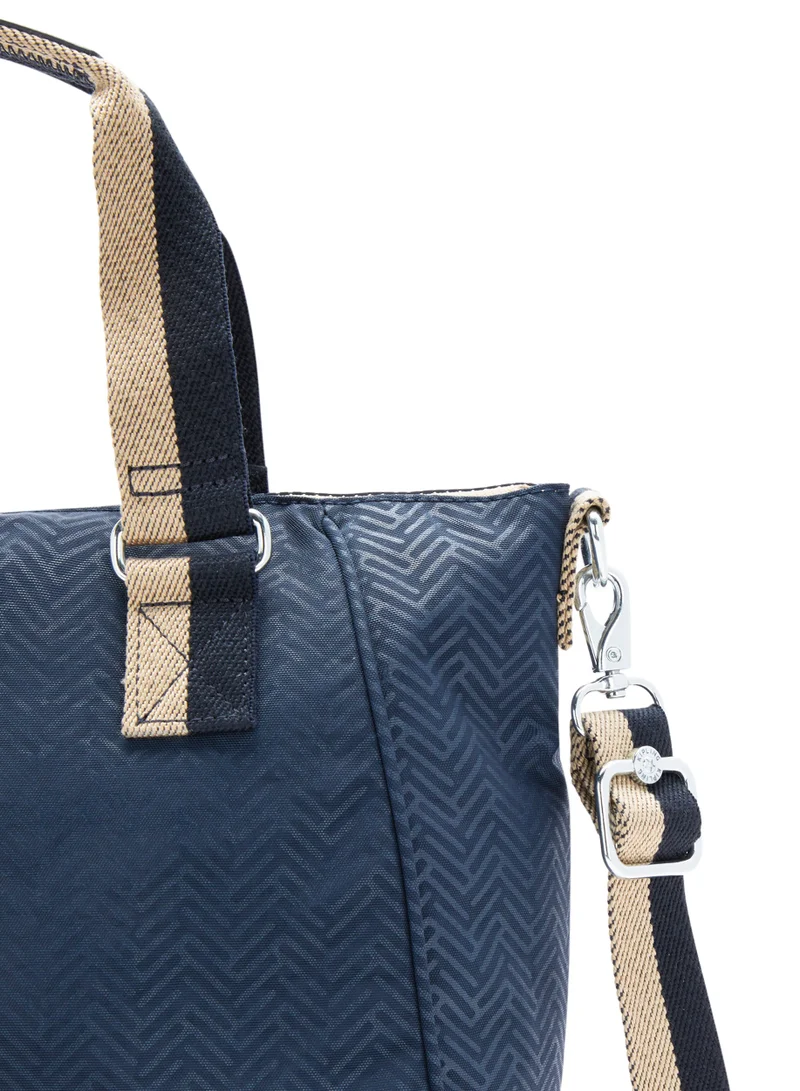 kipling Asseni S Small Tote (With Removable Shoulderstrap) Bags Endless Bl Emb,For Women