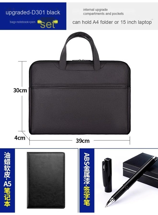 Men's Designer Briefcase with Premium Feel and Large Capacity