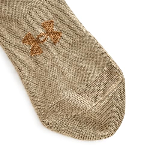 Under Armour Unisex-Adult Tactical Boot Socks, (499) Federal Tan/Federal Tan/Coyote, Medium - Image 2