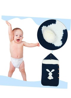 Oasisgalore Baby Swaddle Wrap,Baby Knitting Sleeping Bag,Baby Swaddle Blanket Refer To 0-12 Months Girls Or Boys.  - Image 2