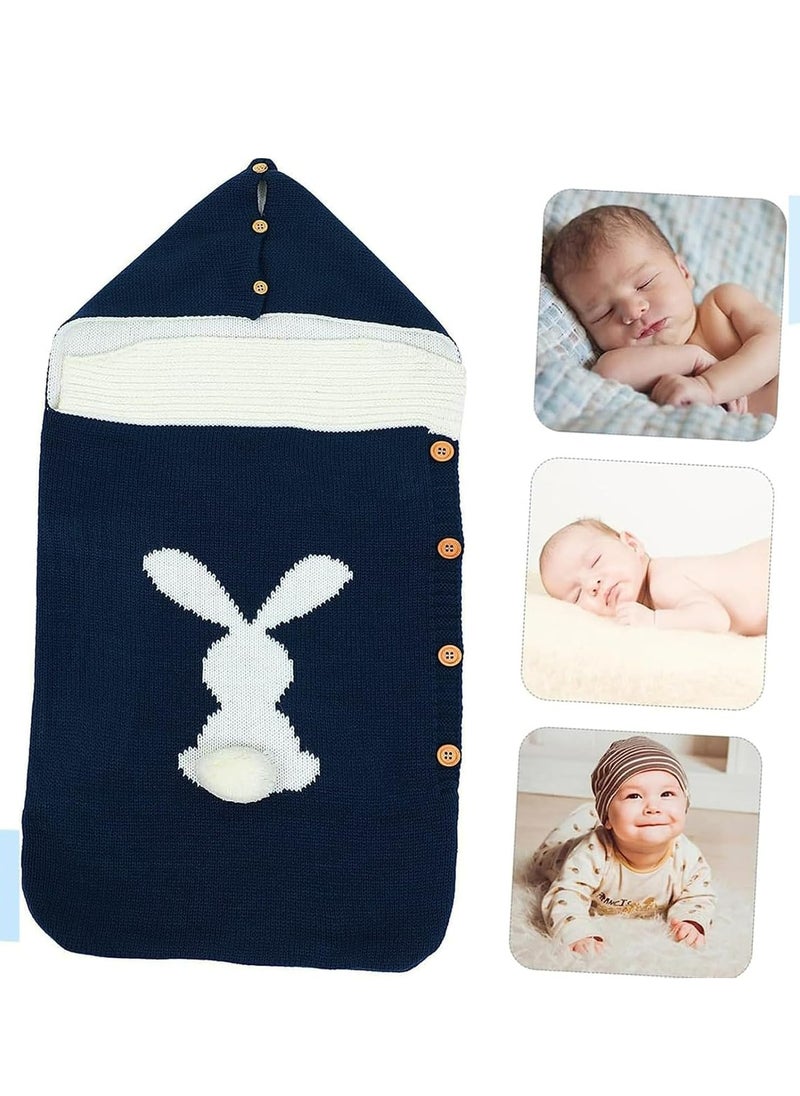 Oasisgalore Baby Swaddle Wrap,Baby Knitting Sleeping Bag,Baby Swaddle Blanket Refer To 0-12 Months Girls Or Boys.  - Image 3