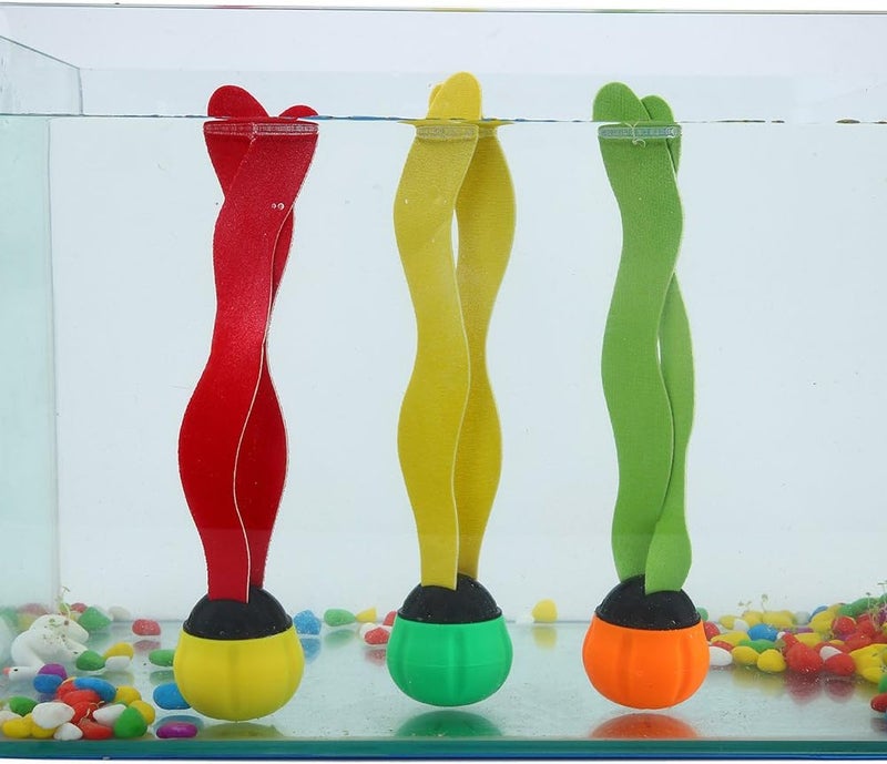 Fitto 4pcs Seaweed Underwater Swimming Pool Toy for Kids – Floating Water Fun Accessories - Image 4
