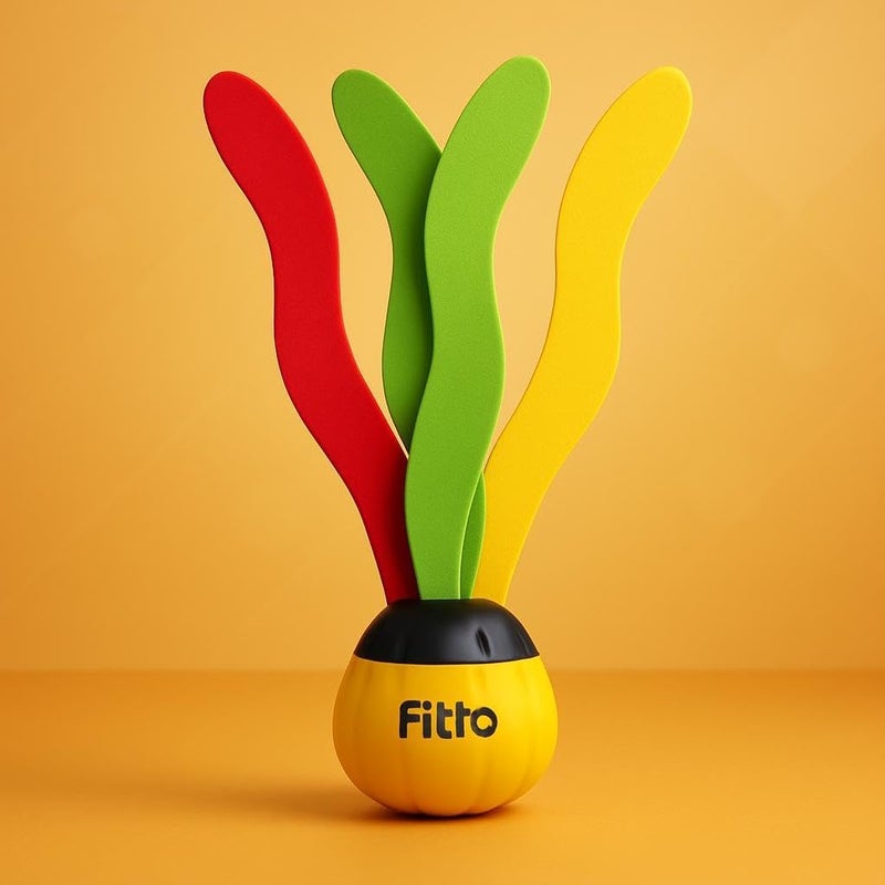 Fitto 4pcs Seaweed Underwater Swimming Pool Toy for Kids – Floating Water Fun Accessories - Image 3