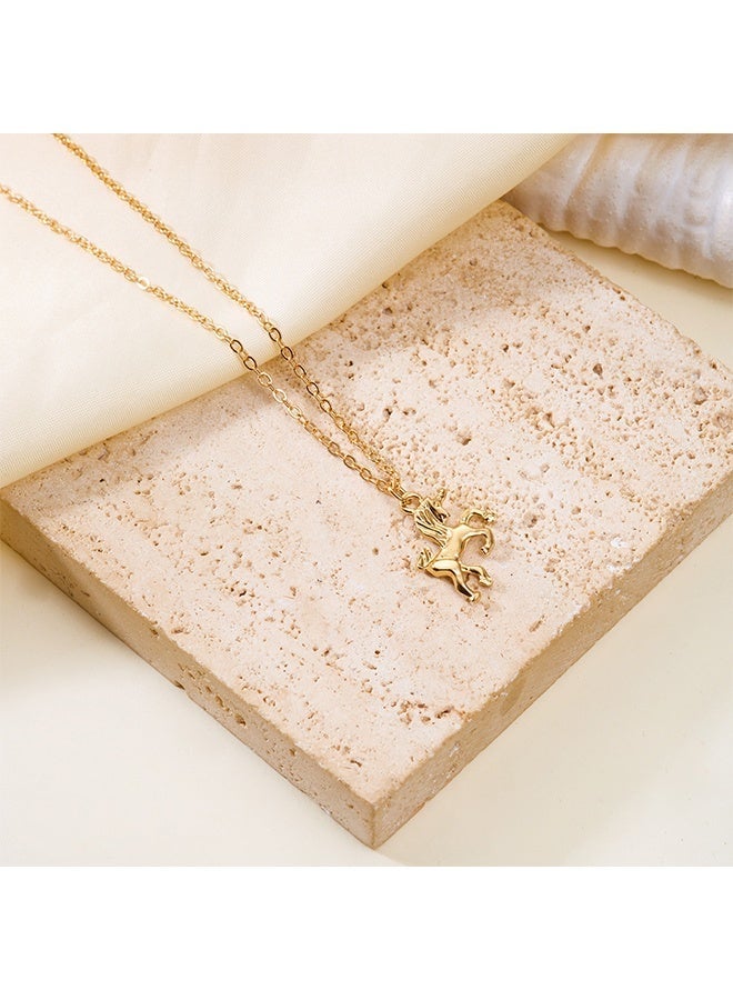 قلادة 5pcs للمرأة ابنة أخت هدايا عيد الميلاد للأصدقاء عيد ميلاد هدايا عيد الميلاد لمحبي الباليه - Image 1