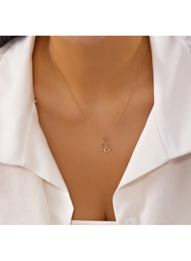 قلادة 5pcs للمرأة ابنة أخت هدايا عيد الميلاد للأصدقاء عيد ميلاد هدايا عيد الميلاد لمحبي الباليه - Image 2