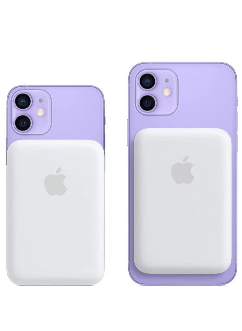 JAJEEK "NEW MagSafe Wireless Power Bank for iPhone 16 – 10,000mAh Portable Charger (White)" - Image 1