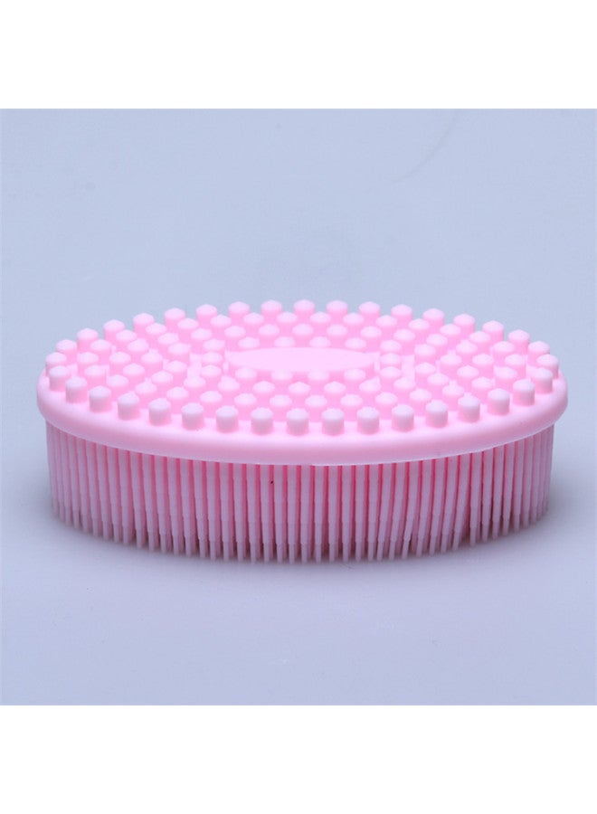 Sensory Training Tactile Brush Baby Massage Brush Bath Bath Brush Baby Shampoo Brush Caesarean Section Kidsren's Massage Brush-Color:Blue - Image 5