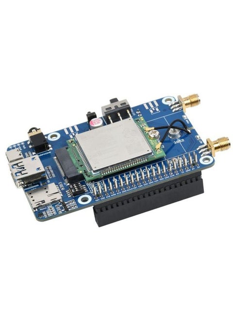 Waveshare SIM7600G-H M.2 4G HAT LTE CAT4 High Speed GNSS Global Band Module for Raspberry Pi