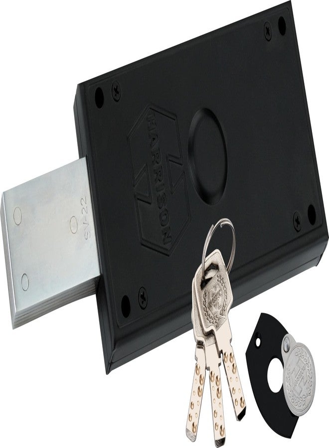 Harrison H-5516 Side Shutter Lock (Silver Finish) / Computer Key Locks - Image 2