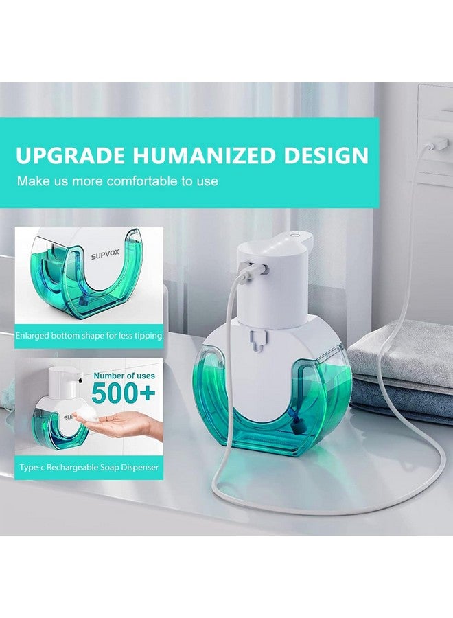 سوبفوكس موزع الصابون الأوتوماتيكي الذكي Supvox®، موزع رغوة الصابون، موزع الصابون الأوتوماتيكي بدون لمس، موزع رغوة ناعمة، 430 مل، موزع رغوة صابون غسيل اليدين، موزع غسيل اليدين للمطبخ والحمام والمكتب والأماكن العامة - Image 5