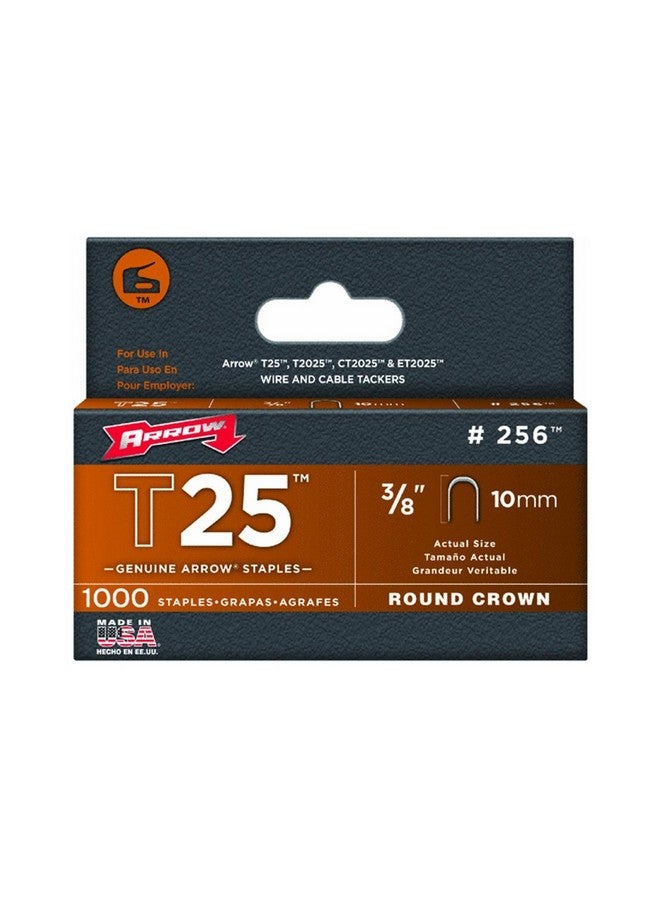 Arrow Fastener 256 3/8" T25 Staples