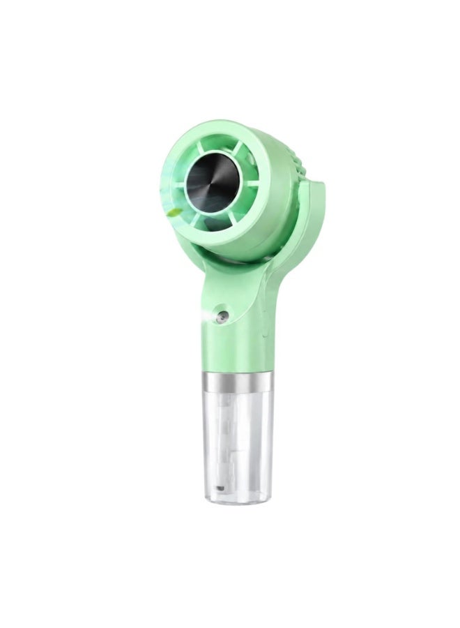 USB Rechargeable Portable Mini Cooling Mist Fan with 3 Wind Speeds, Water Humidifying Function, Personal Cooling Fan for Travel, Office, Outdoor Use - Image 1