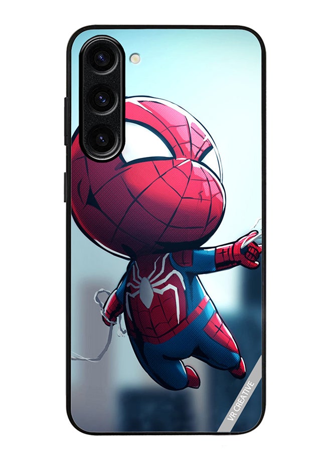 VR CREATIVE Protective Case Cover For Samsung Galaxy S24 Spiderman Design Multicolour - Image 1