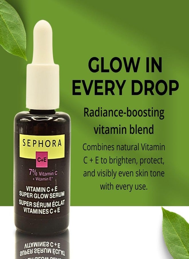 SEPHORA COLLECTION Super Glow Serum with Vitamin C+E 1.01 oz / 30 ml - Image 2