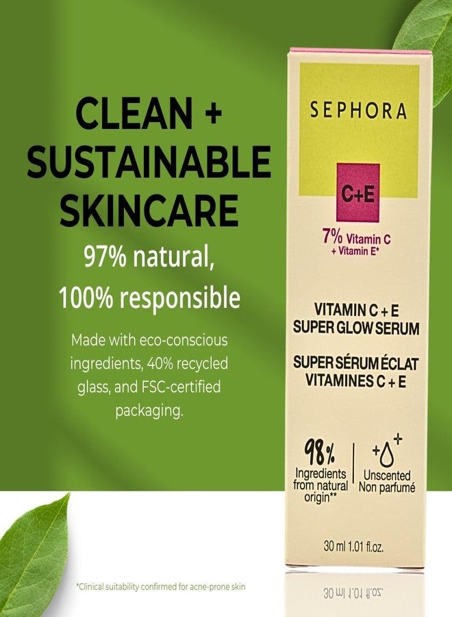 SEPHORA COLLECTION Super Glow Serum with Vitamin C+E 1.01 oz / 30 ml - Image 5