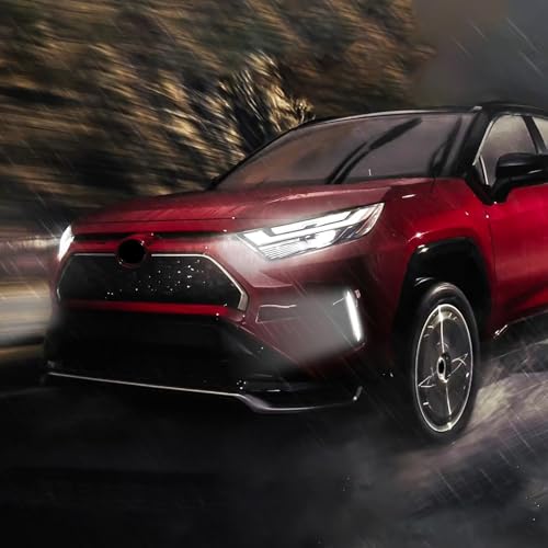 Fancemot LED Fog Lights White Daytime Running Lights (DRL) Amber Turn Signal Lights Compatible with 2019-2025 5th Gen Toyota RAV4 - Image 3