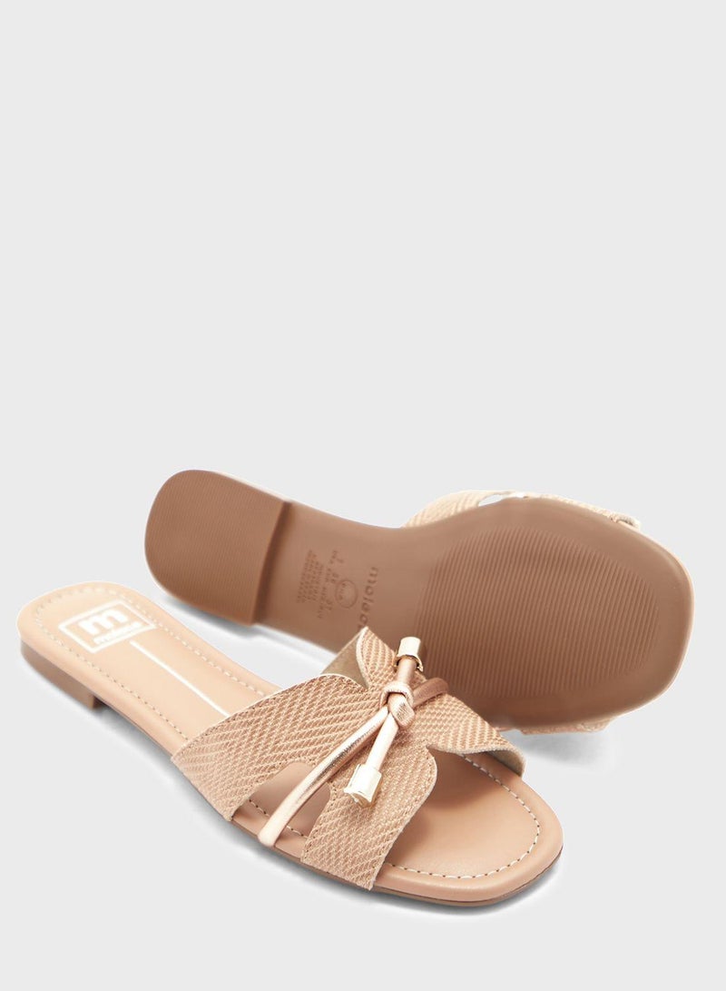 MOLECA Amaia Multi Strap Low Heel Sandals - Image 3