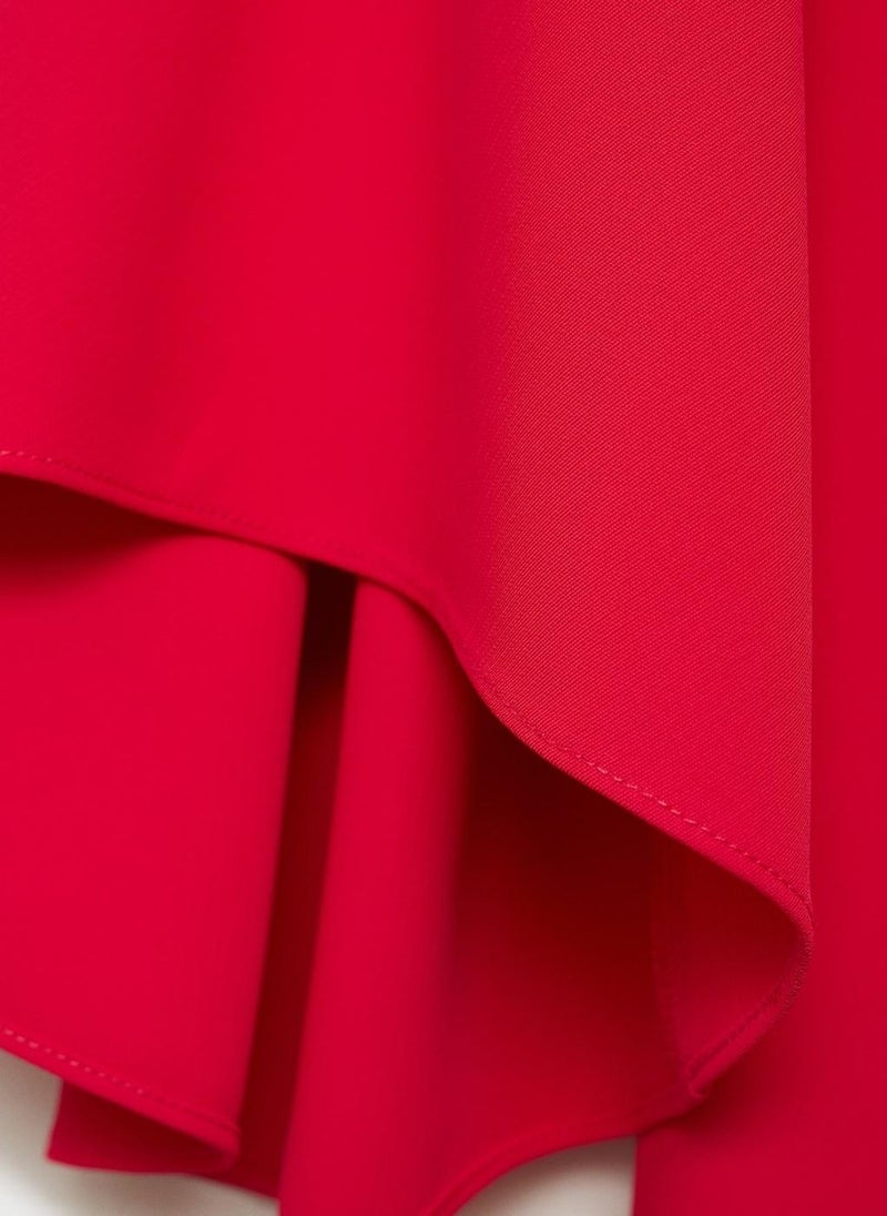 MANGO - Long Flared Sleeve Dress - Image 1