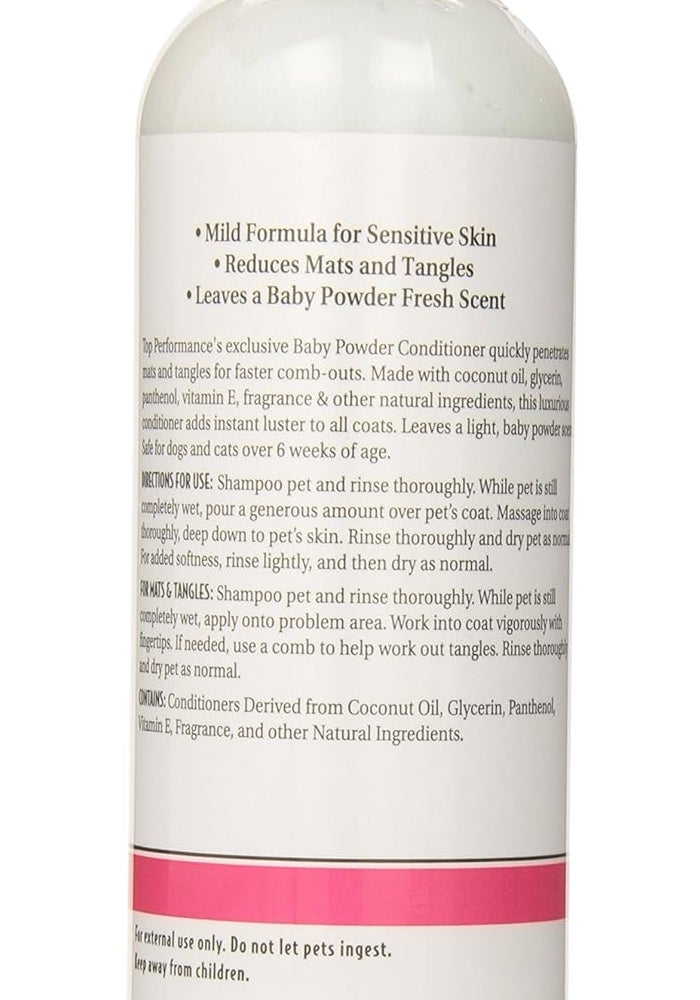 Top Performance Baby Powder Conditioner for Dogs and Cats - 17 Ounce - Image 3