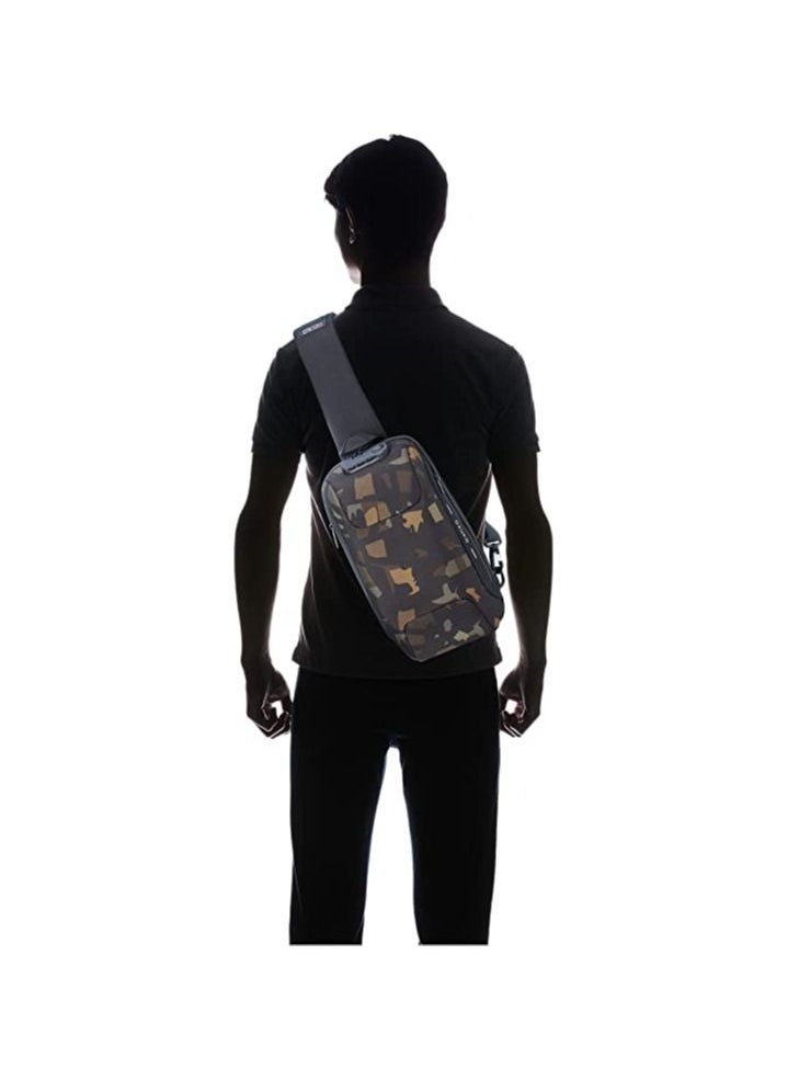 OZUKO - Ozuko 9223A Unisex Waterproof Lightweight Crossbody Bag With Multi Pockets And Usb Charge - Camoflge - Image 1
